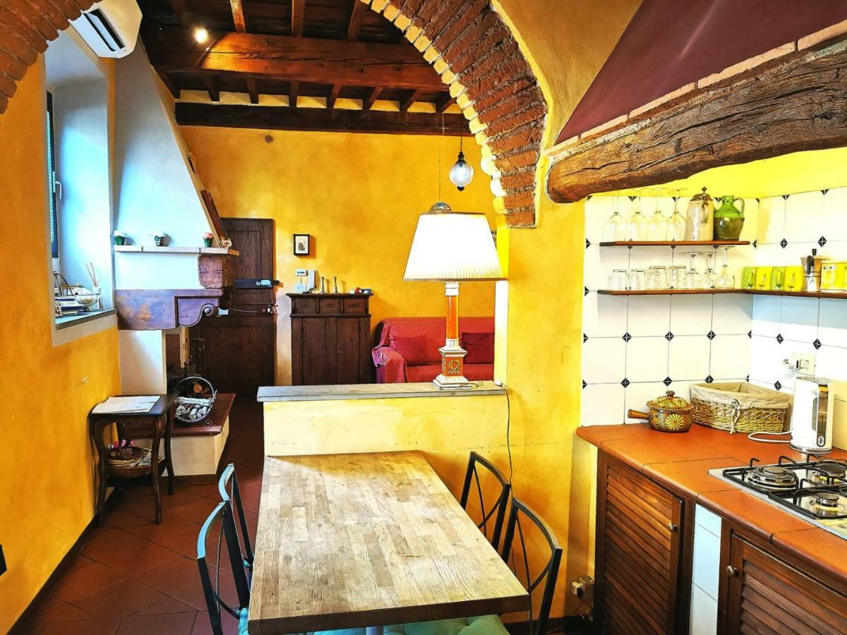 Real Rustic Tuscany Style In Center 佛罗伦萨 外观 照片